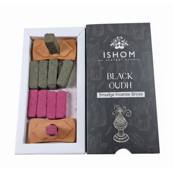 Ishom - Kadzidło BLACK OUDH + Podstawka